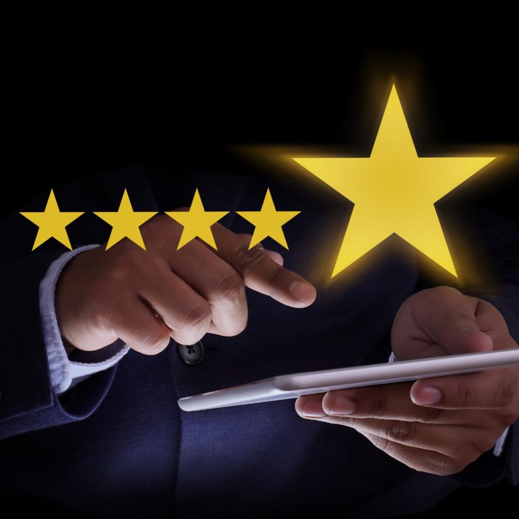 5-star customer rating