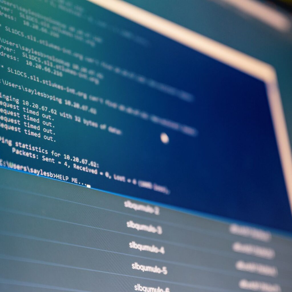 computer screen