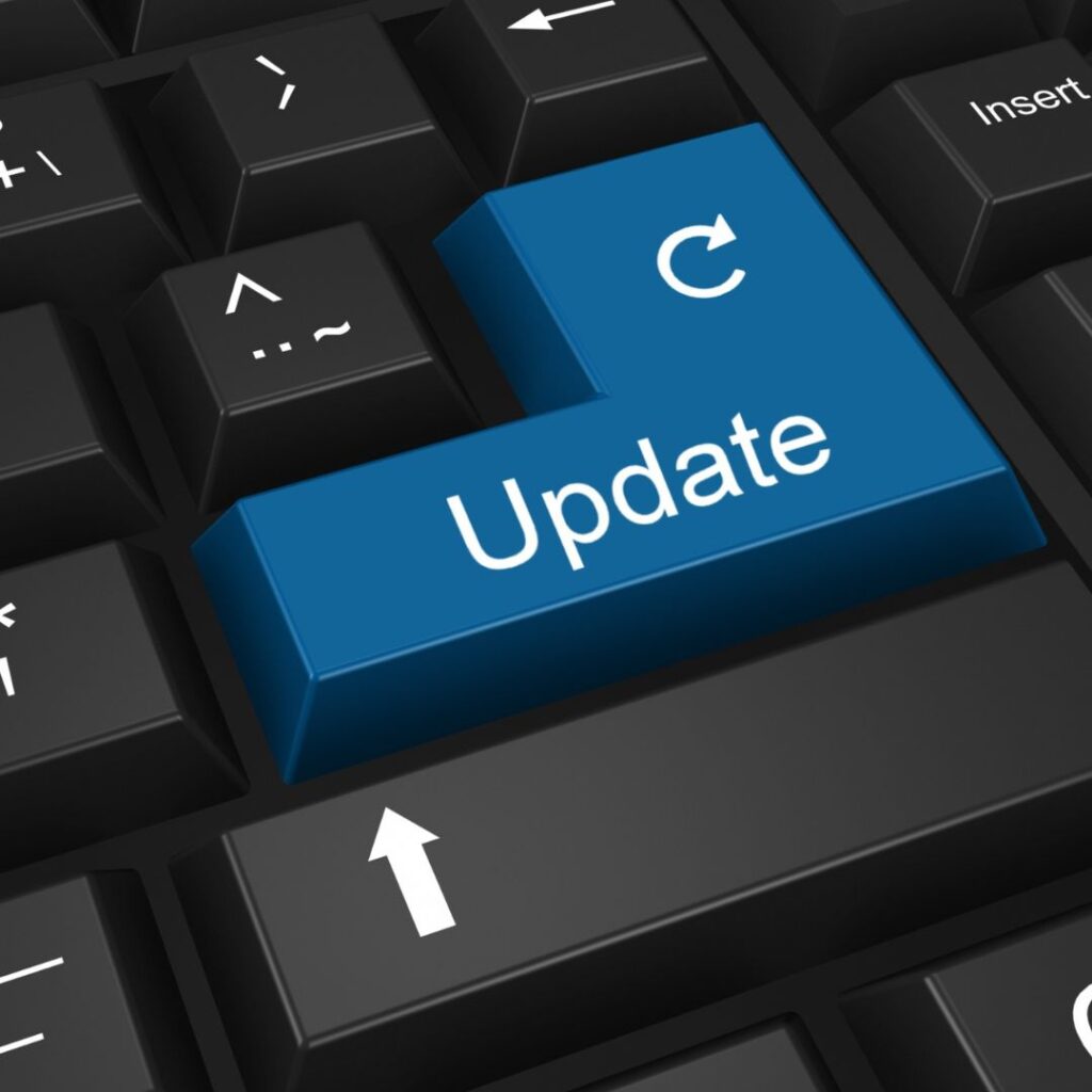 Computer updates.